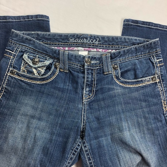 Maurice’s Mid Rise Capris Sz 9/10 - Picture 4 of 8